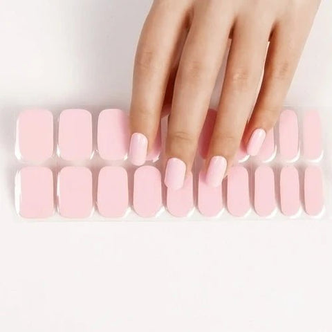 Clear Jelly Stamper Gel - Ly Wraps Baby Pink - DK BEAUTY