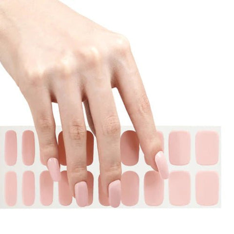 Clear Jelly Stamper Gel - Ly Wraps Pale Pink - DK BEAUTY