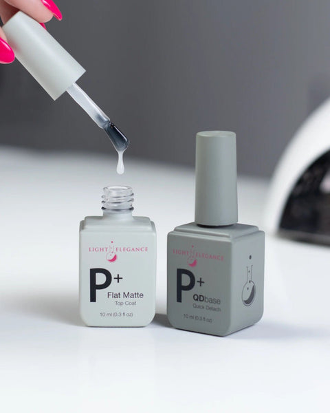 P+ Flat Matte Top Coat - DK BEAUTY