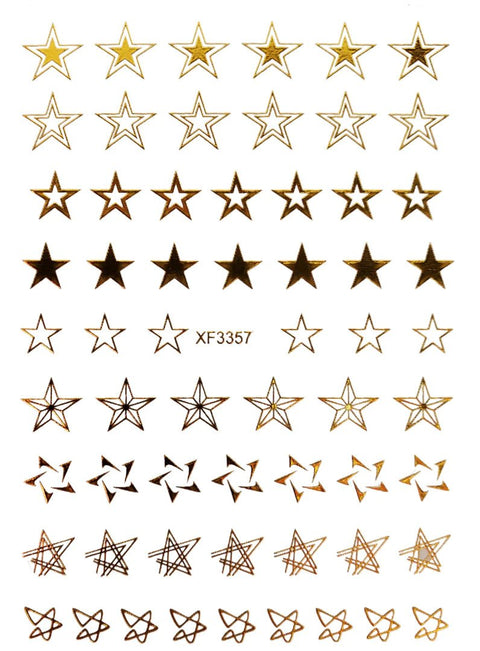 GlitterMix Decals Stars - DK BEAUTY