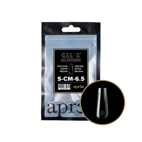 Gel - X Natural Coffin Short 2.0 Refill Bag - DK BEAUTY