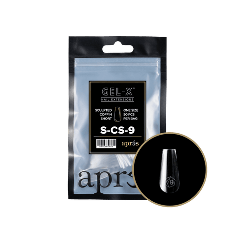Gel - X Natural Coffin Short 2.0 Refill Bag - DK BEAUTY