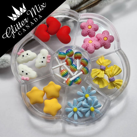 Glitter Mix Sweet Lollipop - DK BEAUTY