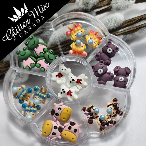 Glitter Mix Meet My Little Friends - DK BEAUTY