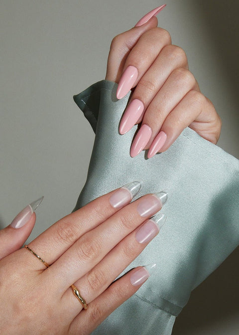 TGB Medium Soft Almond Tips DesignEX Pro - DK BEAUTY
