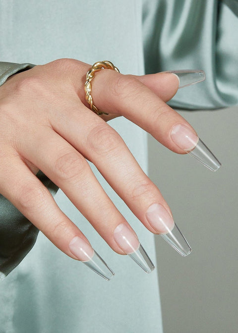 TGB Long Coffin Tips DesignEX Pro - DK BEAUTY