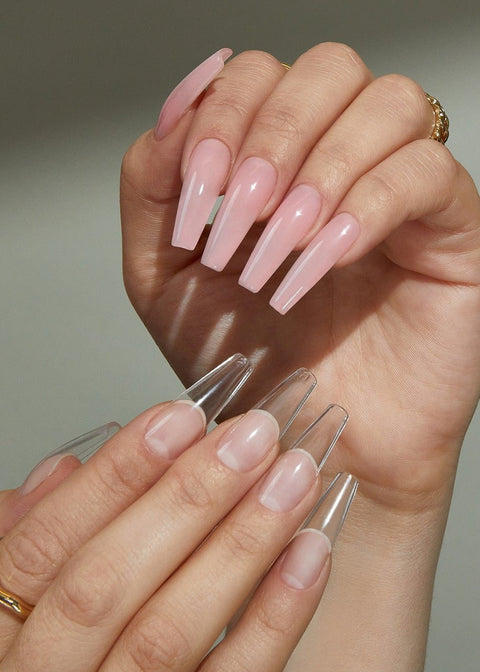 TGB Long Coffin Tips DesignEX Pro - DK BEAUTY