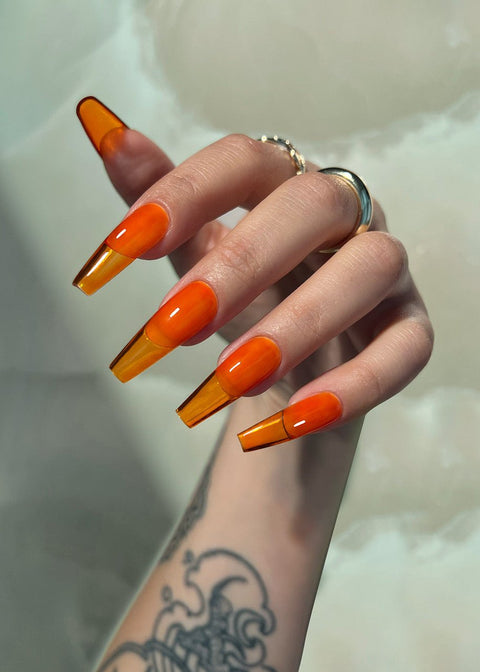 TGB Glass Amber Gel Polish - DK BEAUTY