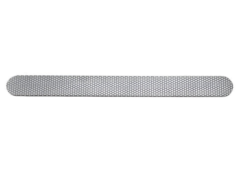 MBI 7" Metal Nail File Single Sided Acrylic - DK BEAUTY
