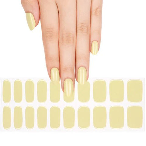 Clear Jelly Stamper Gel - Ly Wraps Yellow - DK BEAUTY