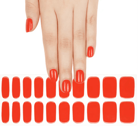 Clear Jelly Stamper Gel - Ly Wraps Dark Orange - DK BEAUTY