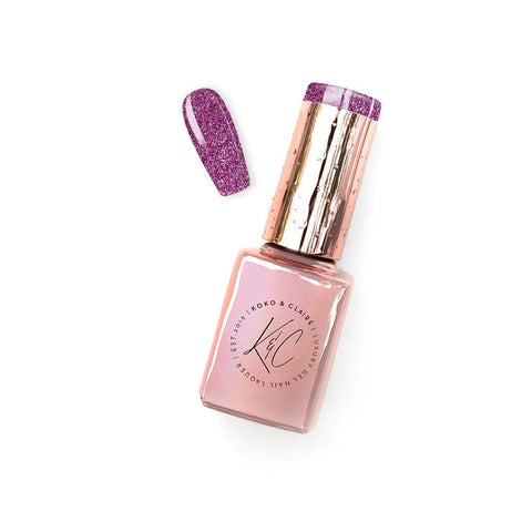KoKo + Claire Passionate Plum Flash Sparkle - DK BEAUTY