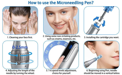 Dr. Pen A10 Ultima Micro - needling Device w/5 Needles - DK BEAUTY