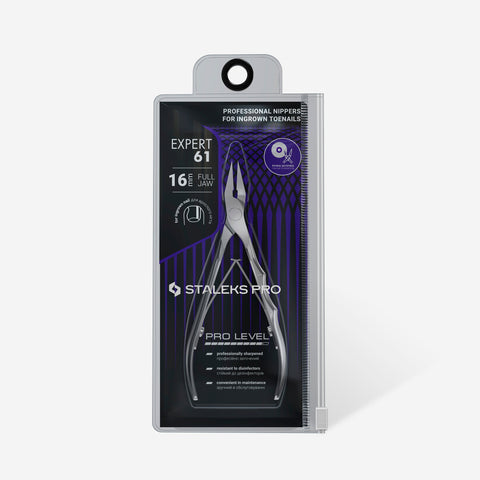STALEKS EXPERT 61 Professional Ingrown Toenail Nippers, 16 mm