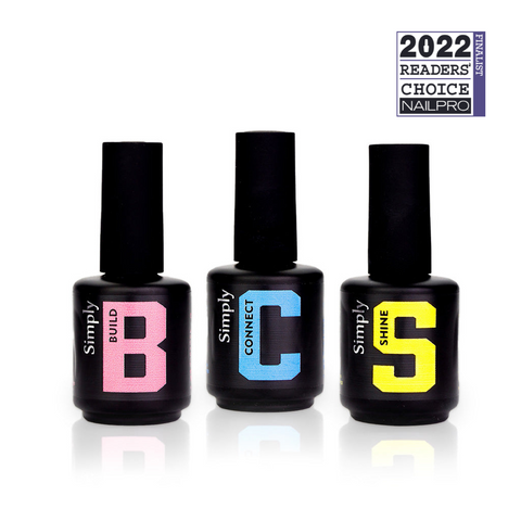 en Vogue CBS Clear starter kit for professional structured gel manicures