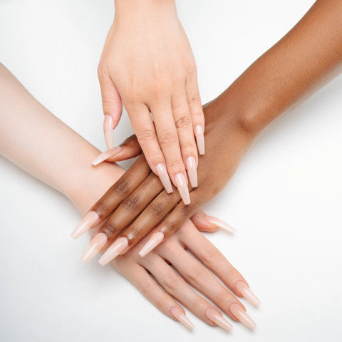 Gel - X Neutrals Chloe Coffin - DK BEAUTY