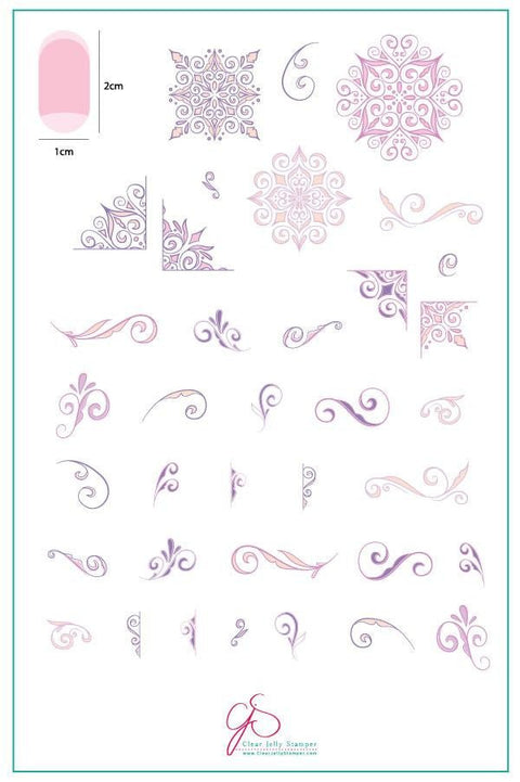 Clear Jelly Stamper - Put a Lil Swirl on It - Part 1 - DK BEAUTY