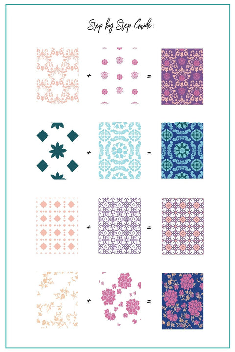 CJS Fab Floral Mosaic - DK BEAUTY