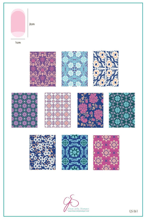 CJS Fab Floral Mosaic - DK BEAUTY