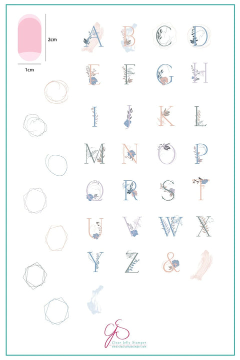 CJS Garden Letter - DK BEAUTY