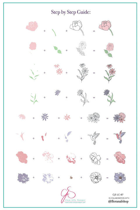 CJS Flora Plate - DK BEAUTY