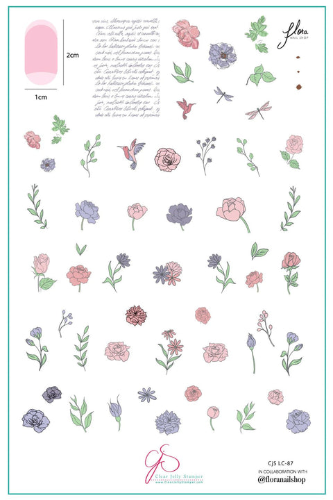 CJS Flora Plate - DK BEAUTY