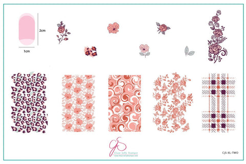 CJS XL TWO Stamping Plate - DK BEAUTY