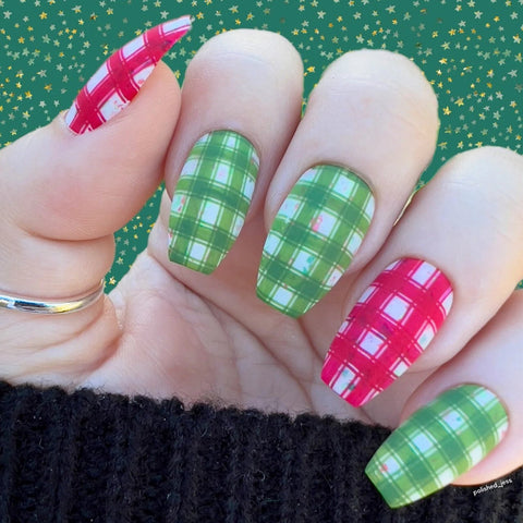 CJS Festive Plaid Two - DK BEAUTY
