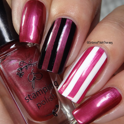 CJS Pomegranate Pop Stamping Colour - DK BEAUTY
