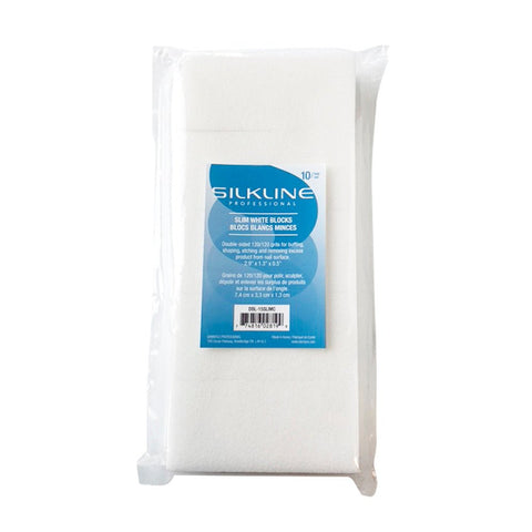 Silkline Slim White Buffing Block - DK BEAUTY