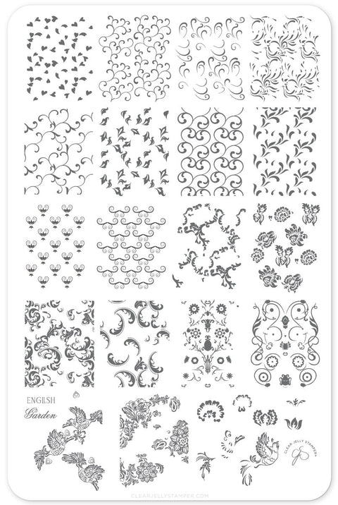 CJS English Garden Swirls - DK BEAUTY