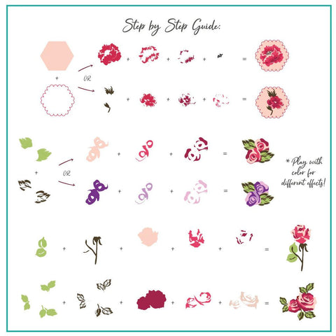 CJS Floral Blossom Three - DK BEAUTY