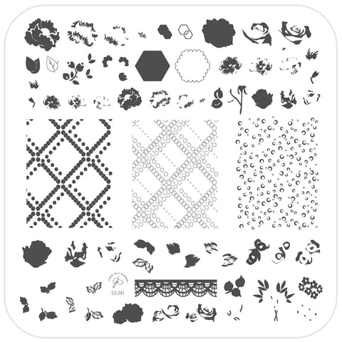CJS Floral Blossom Three - DK BEAUTY
