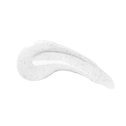 en Vogue Lac It! Frosty clear base packed with tiny silver microglitters UV/LED gel nail polish for professional nails and extensions swatch