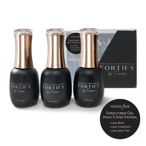 Fuzion Fortify Starter Kit - Structured Mani (HEMA Free) - DK BEAUTY