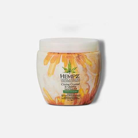 Hempz Citrine Crystal & Quartz Herbal Body Buff - DK BEAUTY