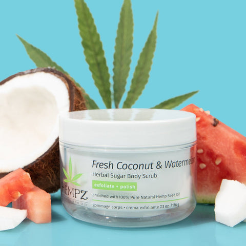 Hempz Coconut Watermelon Sugar Scrub - DK BEAUTY