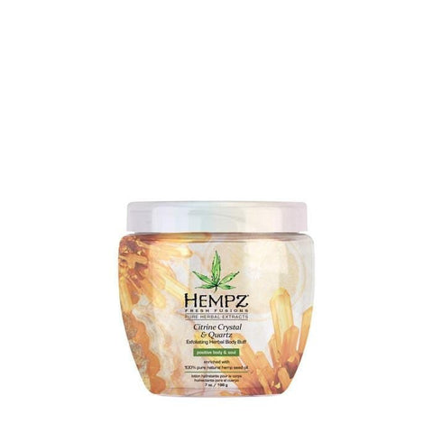 Hempz Citrine Crystal & Quartz Herbal Body Buff - DK BEAUTY