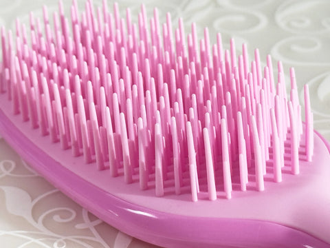 CJS Pink Detangler Hair Brush - DK BEAUTY