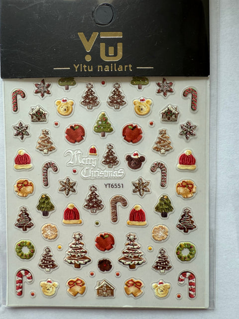 Festive Holiday Decals