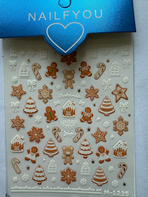 Festive Holiday Decals