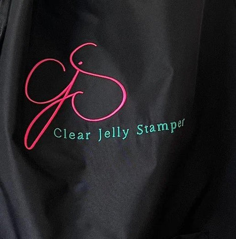 Clear Jelly Stamper Apron Black - DK BEAUTY