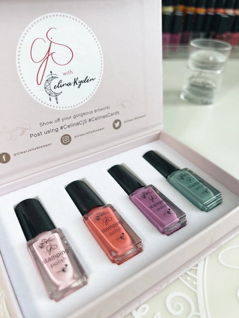 CJS Celina Stamping Polish Kit - DK BEAUTY