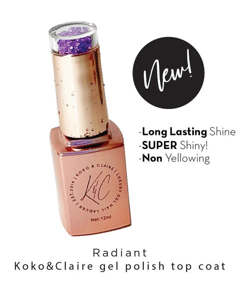 KoKo & Claire Radiant Super Long Lasting Top Coat - DK BEAUTY