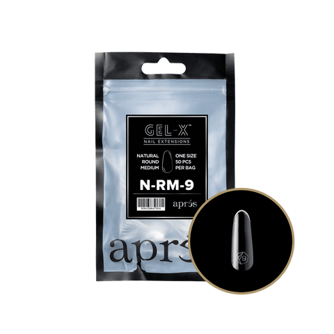 Gel - X® Natural Round Medium Refill Bag - DK BEAUTY