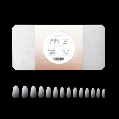 Gel - X Ombre Natural Round - DK BEAUTY