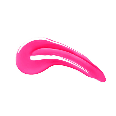 en Vogue Lac It! Neon pink vibrant neon pink crème UV/LED gel nail polish for professional nails and extensions swatch