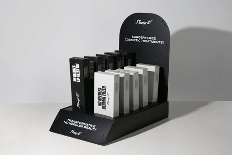 Plump It! POS Empty Counter Display - DK BEAUTY