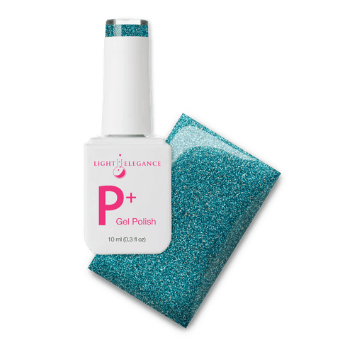 P+ Blast Off Blue Glitter Gel - DK BEAUTY