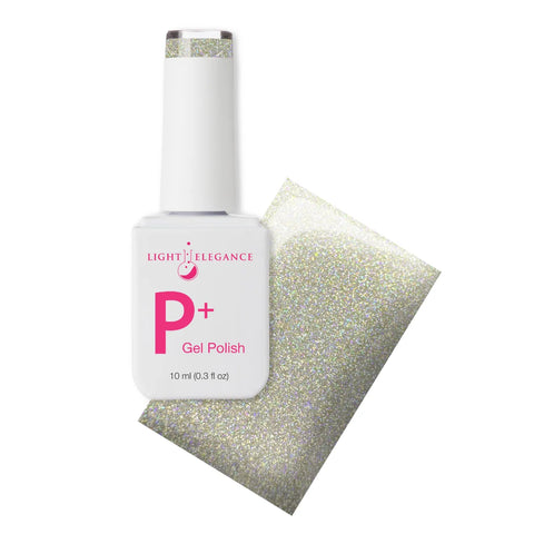Light Elegance P+ Glitter That Never Sleeps Glitter Gel Polish